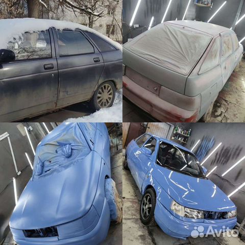 Бюджетная покраска авто