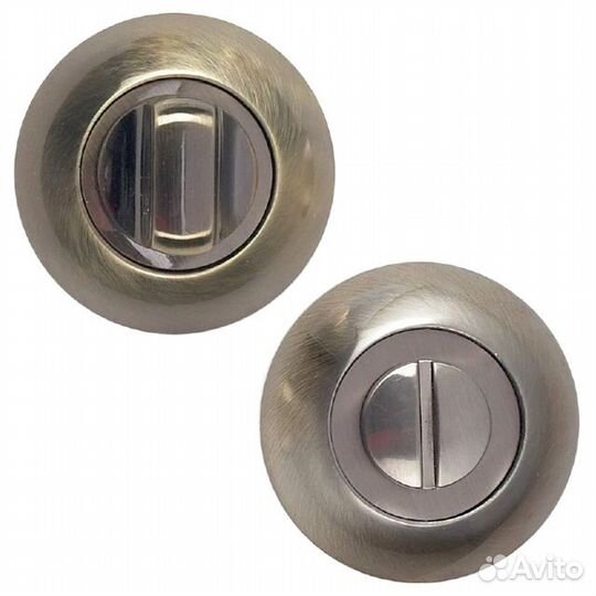 Завертка сантехническая bussare круг античная брон