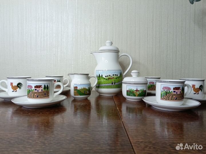 Villeroy & Boch Naif кофейный набор