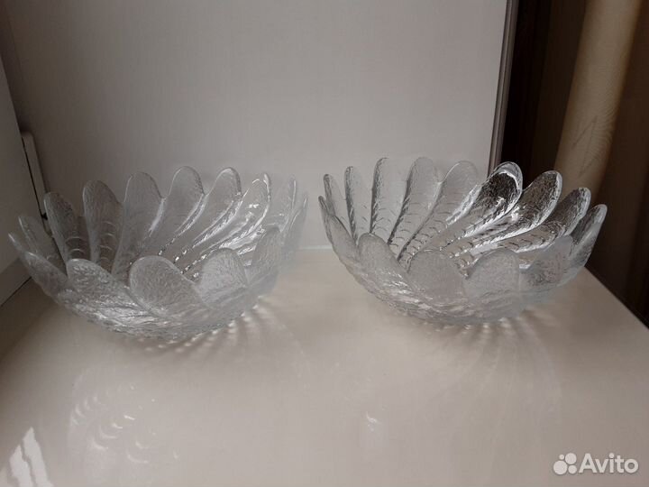 Салатник хрустальный