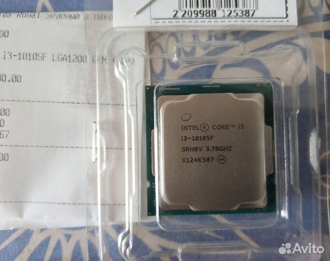 Процессор i3-10105f