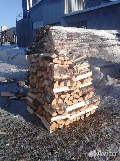 Дрова колотые