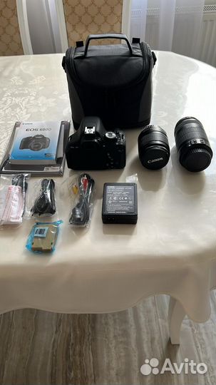 Зеркальный фотоаппарат canon 600d