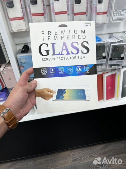 Защитные стекла iPad (на все модели)
