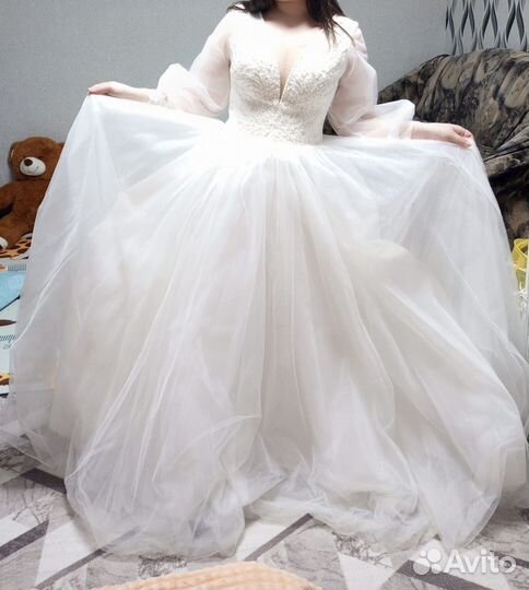 Свадебное платье 44 46 48