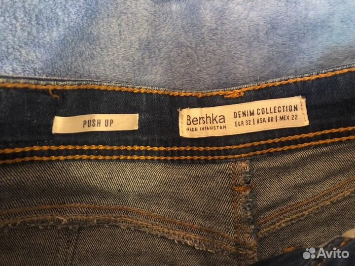 Джинсовые шорты bershka б/у