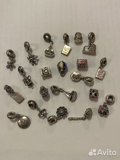 Шармы Пандора. Шарм из серебра 925 пробы
