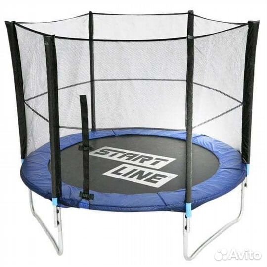 Батут с сеткой 2,44 м 8 ft (с защитной сеткой)
