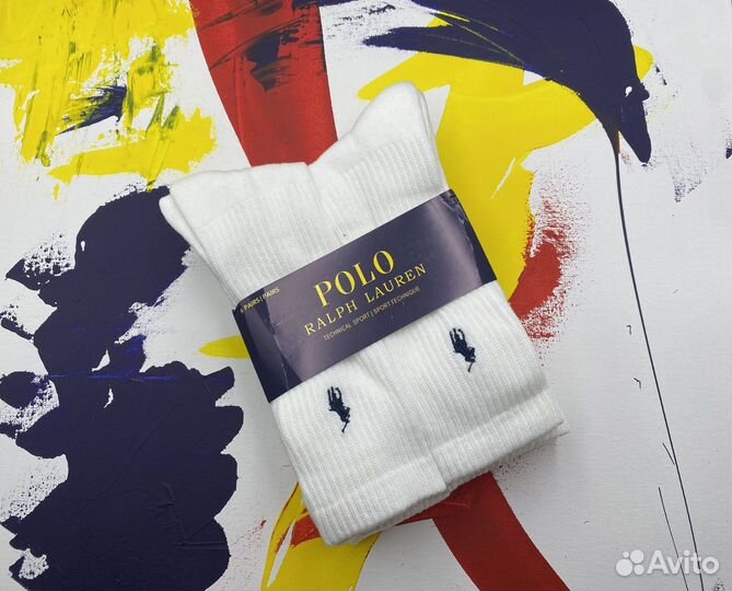 Высокие носки Polo Ralph Lauren