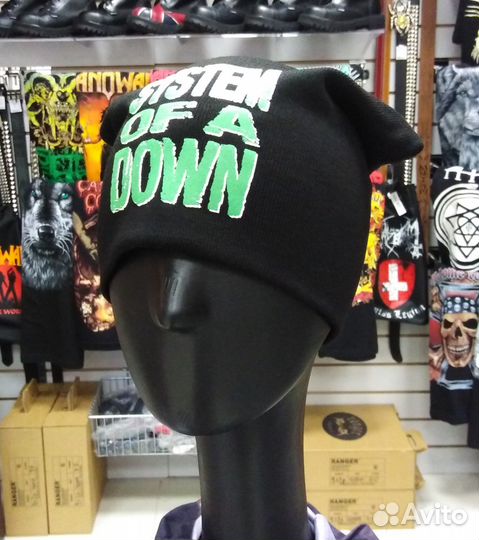 Модные шапки с принтами