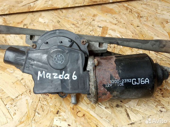 Трапеция дворников Mazda 6 GG
