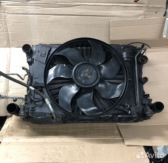 Кассета радиаторов OM651 Mercedes w212