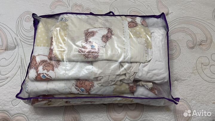 Бортики и балдахин одеяло в кроватку