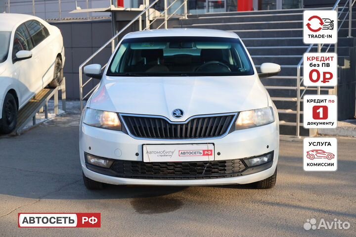Skoda Rapid 1.6 МТ, 2017, 184 000 км