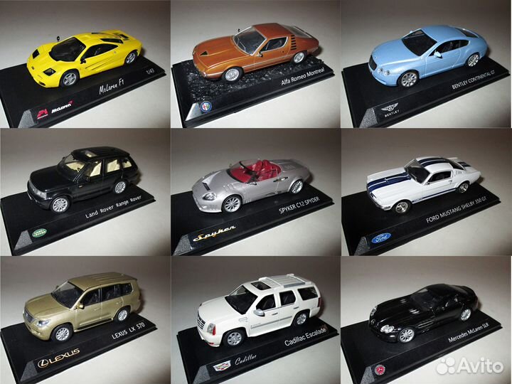 Модели иностранных АВТО (часть 5)