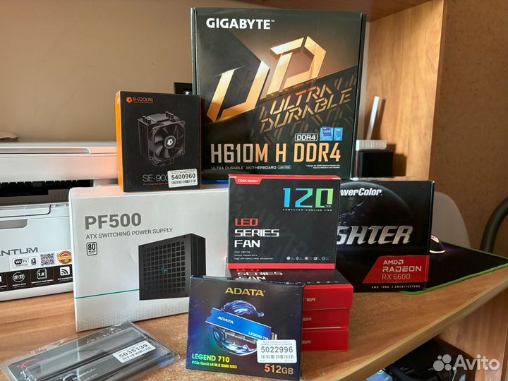 Игровой компьютер RX 6600