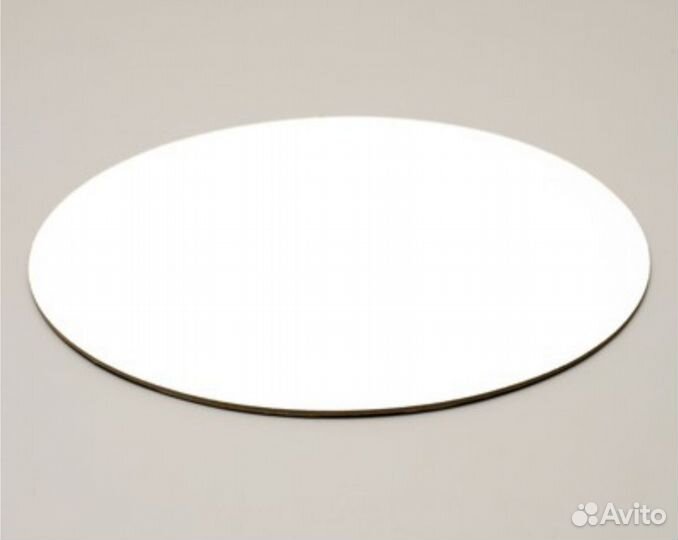 Подложки под торт картонные, деревянная 26 см