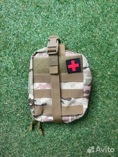 Аптечка тактическая военная подсумок камуфляж опт