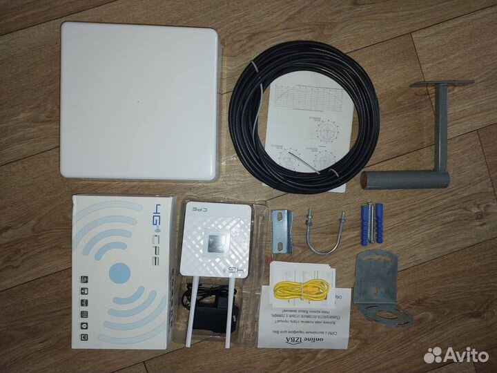 Комплект интернет для дачи 4g с внешней антенной