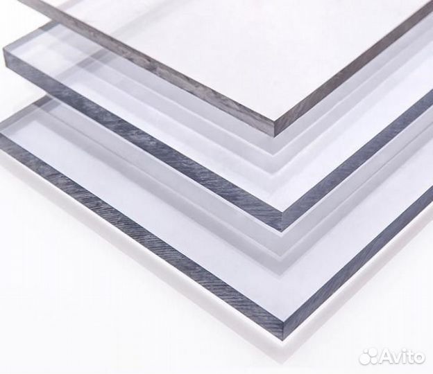 Поликарбонат монолитный 6 мм