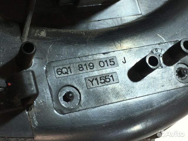 Вентилятор печки volkswagen polo 5 1.6 мт седан