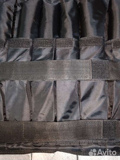 Жилет утяжелитель с грузом 18 кг в комплекте