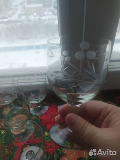 Бокалы стекло СССР 60-е г