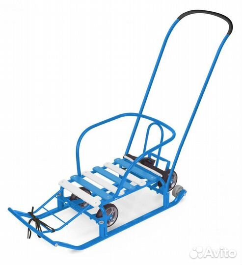 Санки детские nika Тимка 5 универсал голубой