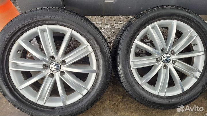 Комплект колёс на Volkswagen Tiguan r18