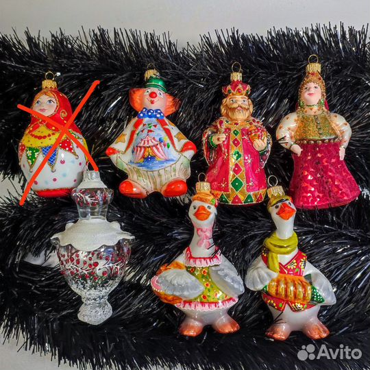 Ёлочные игрушки фабрики Ариель