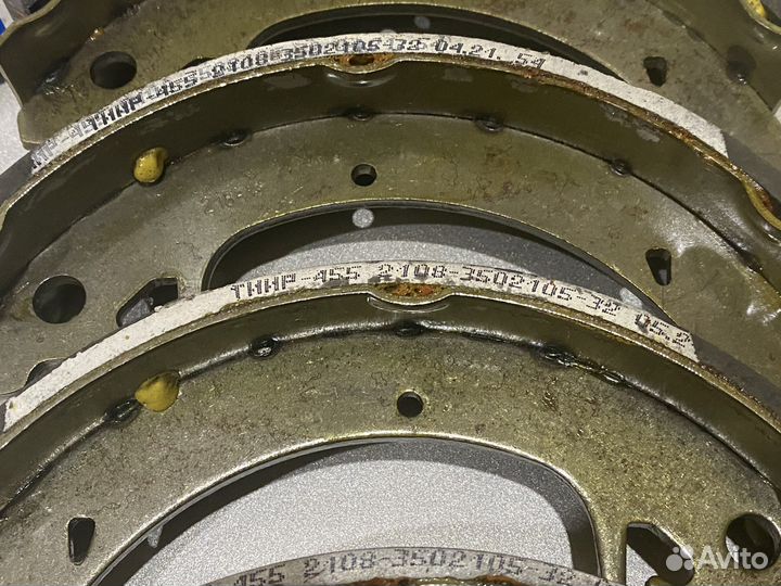 Задние тормозные колодки ваз 2108-2115
