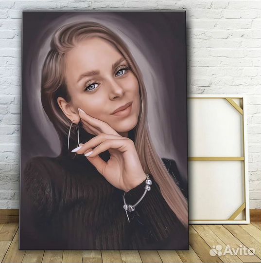 Портреты по фото на холсте в Астрахани от 1 дня
