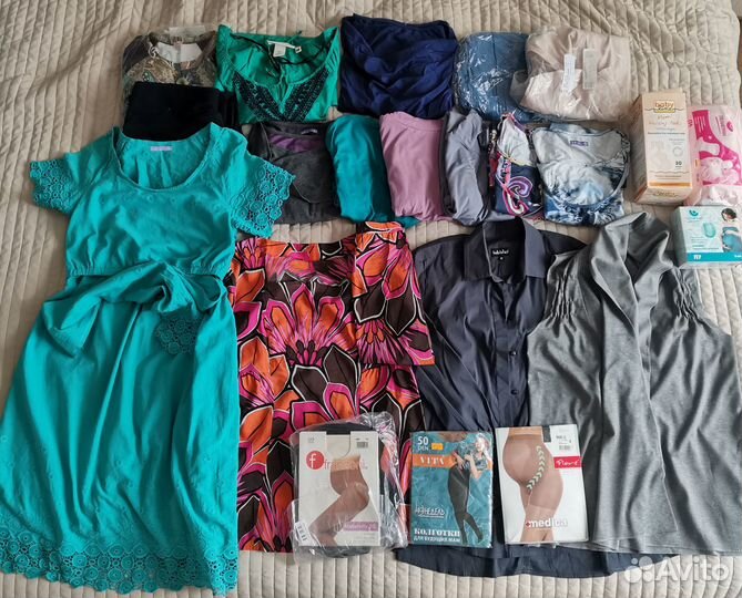 Одежда для беременных 44-46, пакетом, 15 предм