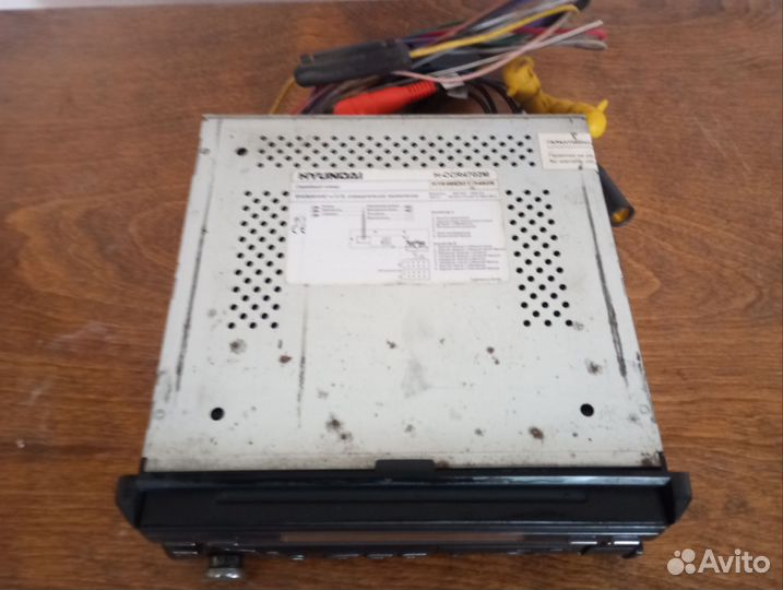 Автомагнитола 1din с выдвижным экраном