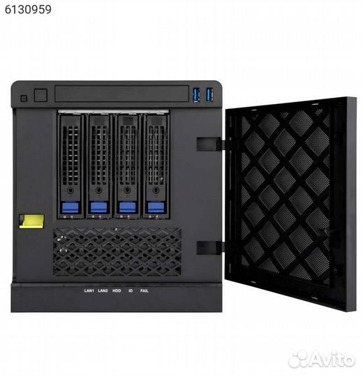 Корпус InWin IW-MS04 Microtower 265Вт Чёрный, 6130