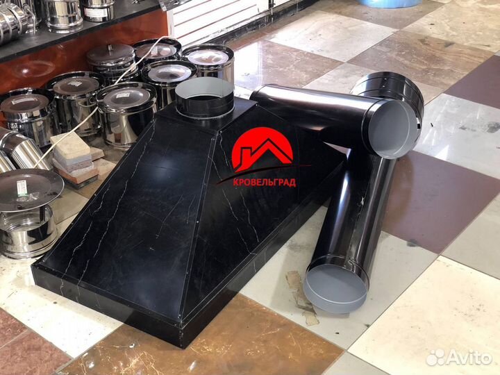 Вытяжной купольный 1000Х 600 из оцинкованной стали