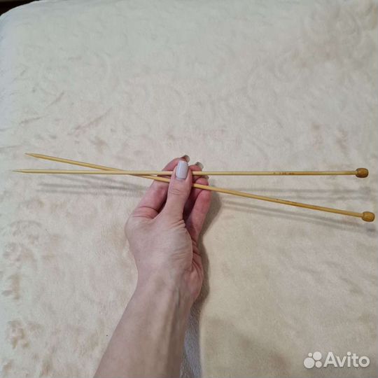 Спицы прямые и чулочные