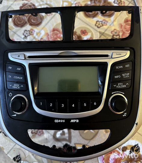 Магнитола hyundai solaris