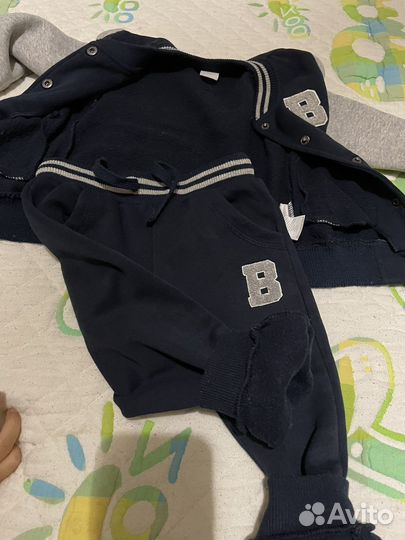 Детские вещи для мальчика пакетом 86-92