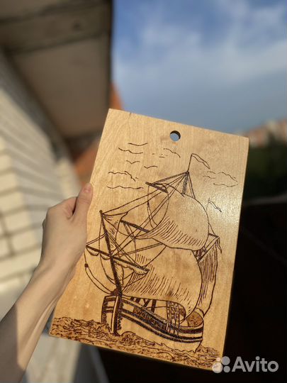 Доска для кухни ручной работы