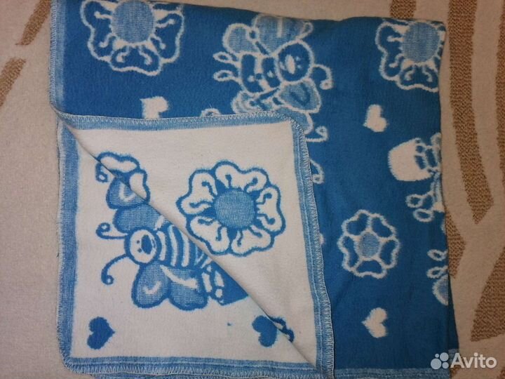 Одеяло байковое детское