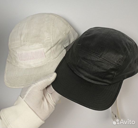 Кепка Supreme x Maison Margiela крашенная черная