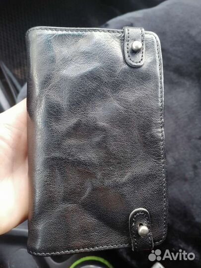 Мужской кожаный клатч