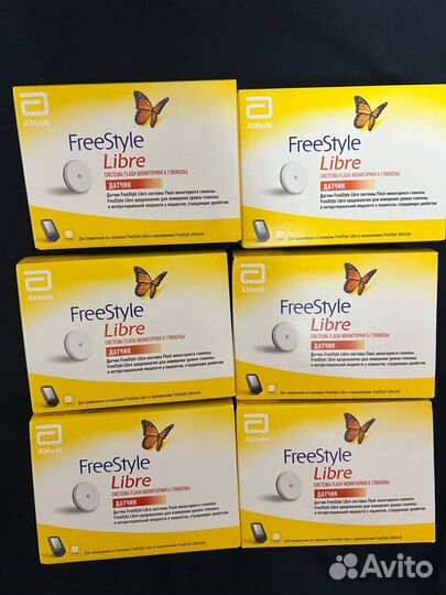 Сенсоры FreeStyle Libre 1 Россия