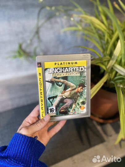 Диски на ps3 Uncharted Drake's Fortune