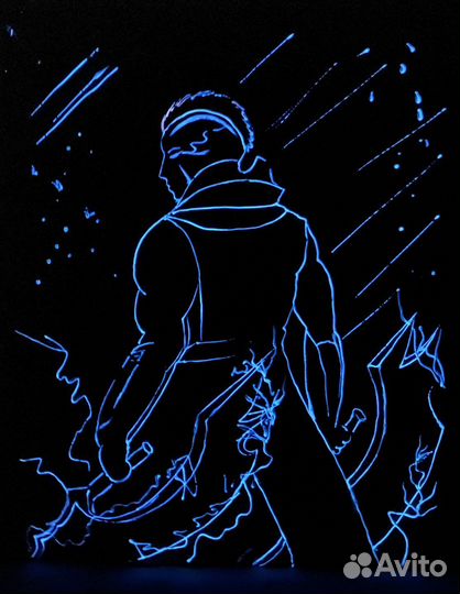 Картины-постеры героев игр, мультфильмов, сериалов