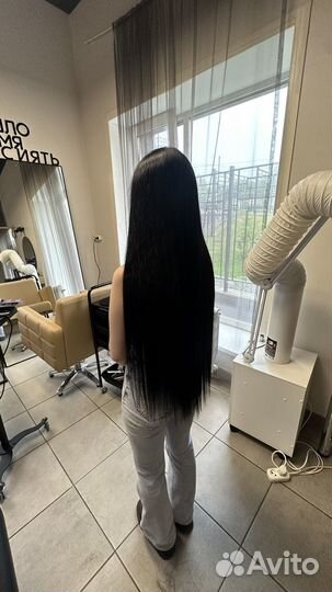 Наращивание биопротеиновых волос