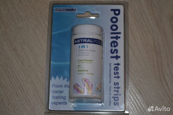 Тестовые полоски astralpool упаковки