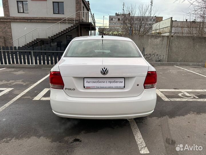 Volkswagen Polo 1.6 МТ, 2012, 251 160 км