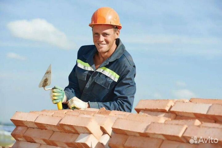 Каменщик вахта проживание /питание/проезд